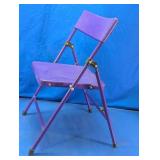 Purple Folding Chair