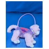 Pink Plush Cat Purse