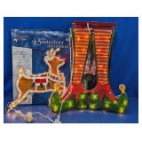 Lighted Christmas Decor Set