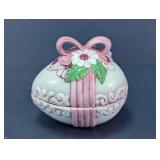 Ceramic Floral Covered Dish