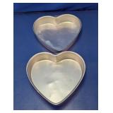 Heart Shaped Cake Pan Set