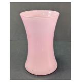 Pink Glass Flower Vase