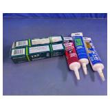 Assorted Sealant and Caulk Tube Lot