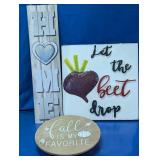 Seasonal Home Decor Sign