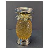 Pineapple Water Globe Pedestal