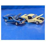 Vintage Ford Mustang Die-Cast Model Cars