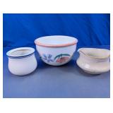 Vintage Ceramic Tableware Assortment Trio