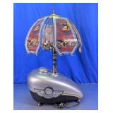 100th Anniversary Motorcycle Gas Tank Accent Lamp