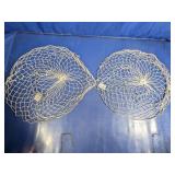 Hanging Metal Hoop Crab Trap Nets