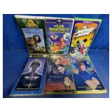 Assorted VHS Movie Tapes Bundle