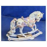 Vintage Lenox Porcelain Carousel Rocking Horse
