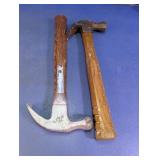 Vintage Stanley & Carbon Steel Claw Hammer