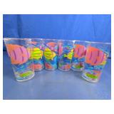 Tropical Fish Tumbler Drinking Glasses