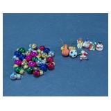 Mini Christmas Tree Ornaments Baubles Figurines