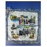 Vintage Cuba Souvenir Pillow Cover