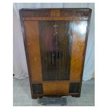 Vintage Art Deco Style Wardrobe Cabinet