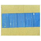 Blue Hanging Classroom Pocket Chart Organizer