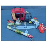 Assorted Vacation & Novelty Ornaments Lot