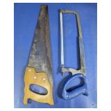 Assorted Hand Saw and Hacksaw Tool
