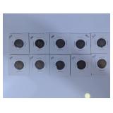 U,S V Nickels 10 Piece Lot