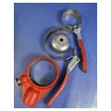 Assorted Oil Filter Wrench and Threading Tool