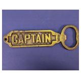 Metal Captain Novelty Bottle Opener