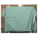 Gray Satin Tablecloth