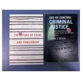 Criminal Justice Law & Policy Softcover Books Lot
