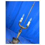 Ornate Dual Light Table Lamp