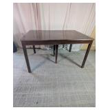 Vintage Expandable Wooden Dining Table