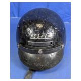 Black Motorcycle Helmet
