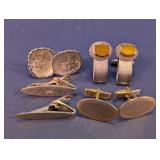 Cufflinks and Tie Clips Men