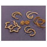 Gold-tone Earring Lot