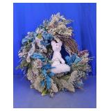 Winter Fox Decorative Wreath