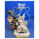 Fairy Figurine Decorative Candle Holder
