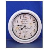 Floral Wall Clock