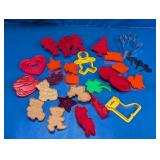 Assorted Holiday Cookie Cutter Mega Lot