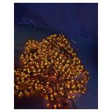 Amber Mini Christmas String Lights