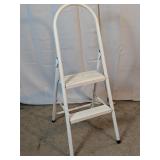Cosco White 2-Step Folding Step Stool