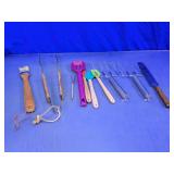 Mixed Kitchen & BBQ Utensils