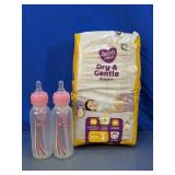 Parent's Choice Size 1 Diapers & Dr. Brown's
