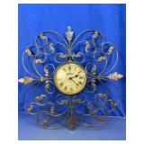 Valentin Ramos Ornate Metal Wall Clock