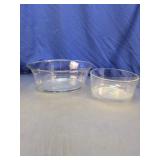 Clear Glass Mixing Bowls