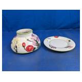 Floral Teapot Base and Saucer Display Lot