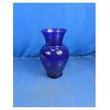 Cobalt Blue Glass Vase