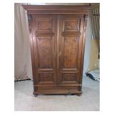 BE Wood Armoire Wardrobe Cabinet 78'