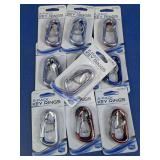 2-Pack Key Ring Carabiner Lot