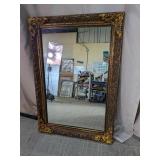 Bassett Vintage Gold Ornate Wall Mirror