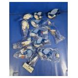 Assorted Faux Bird Ornaments & Craft Decor Lot