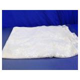 White Lace Fabric Panel